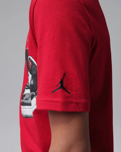 T-SHIRT JORDAN BIG KIDS CON LACCETTO PER SCARPE AJ3