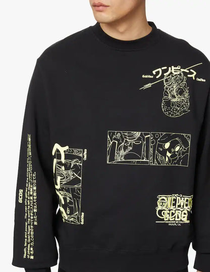 FELPA UOMO GIROCOLLO GCDS