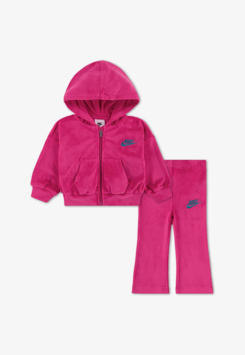 Tuta Nike bambina in velluto