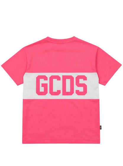 T-shirt GCDS big logo bambina