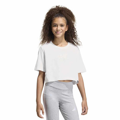 T-shirt bambina Adidas crop