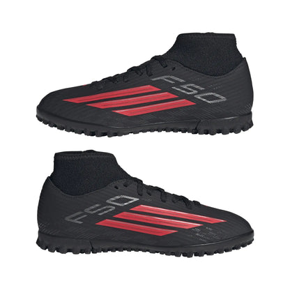 Scarpe calcetto per bambini F50 Club Mid Cut TF