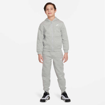 Tuta nike bambino felpata con zip