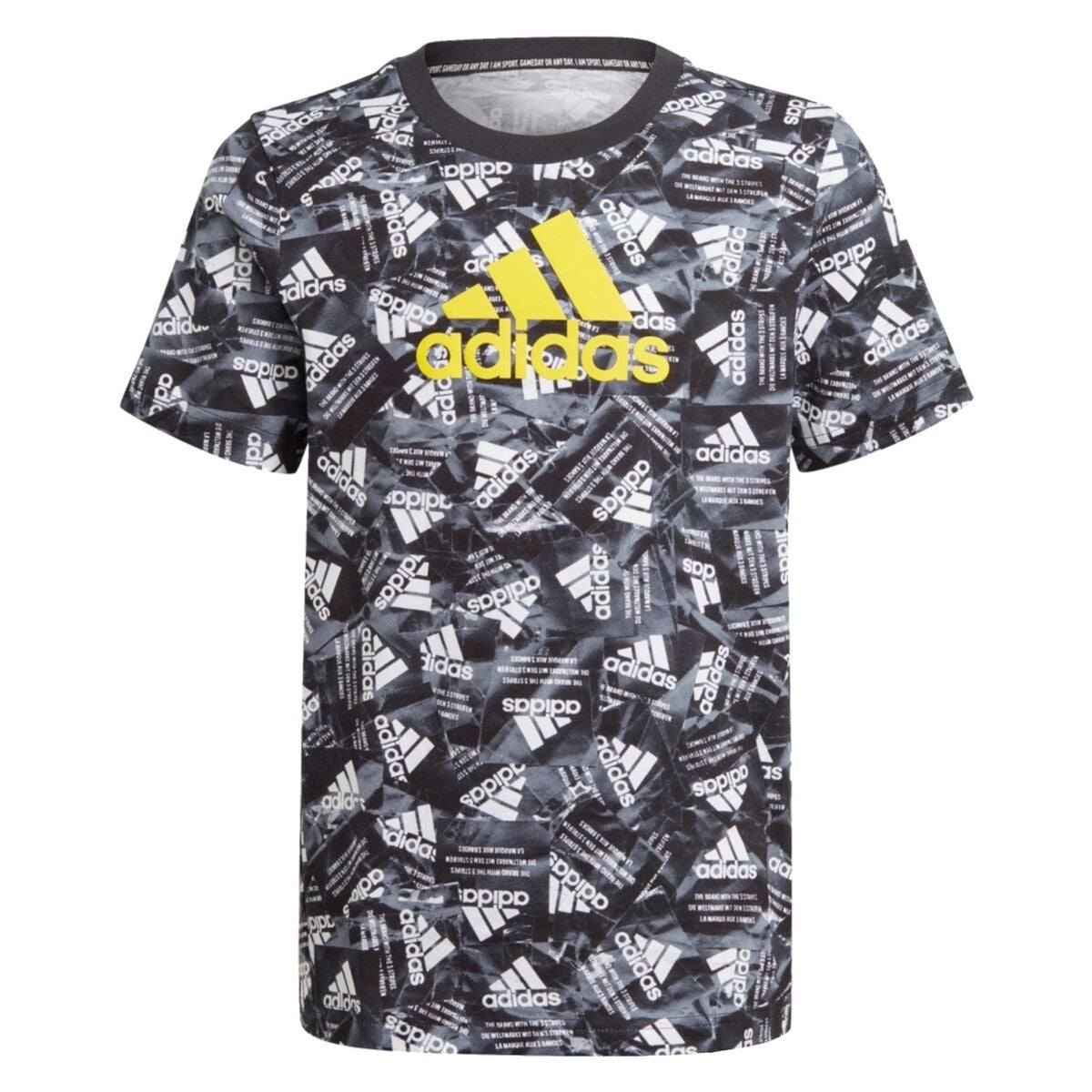 T-shirt Adidas bambino logata