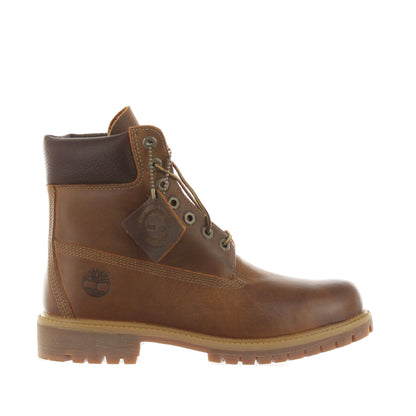 Stivale Stringato Impermeabile Timberland® Premium 6-Inch da Uomo in marrone scuro