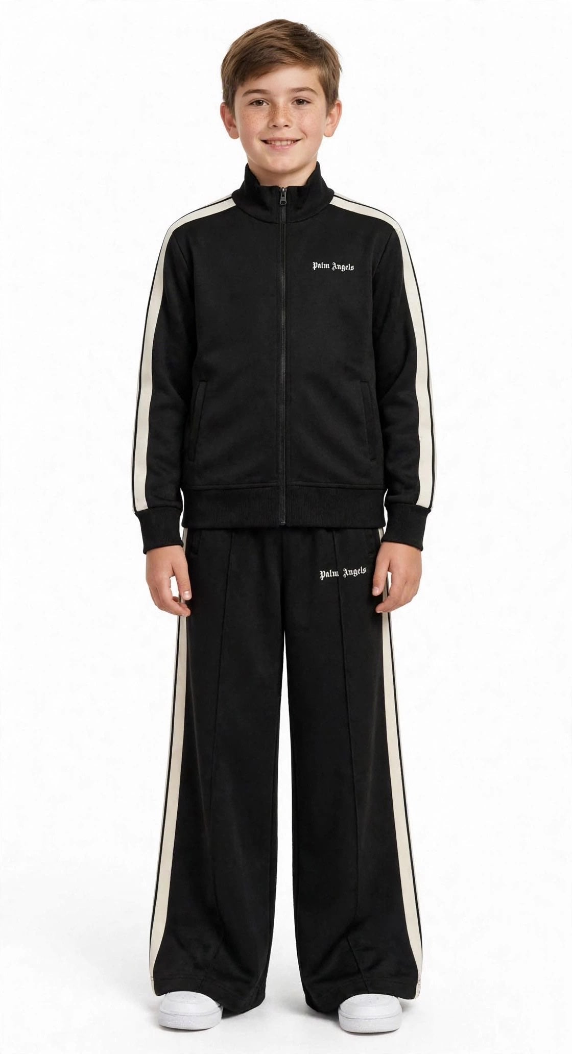 Pantalone palazzo Palm Angels bambina