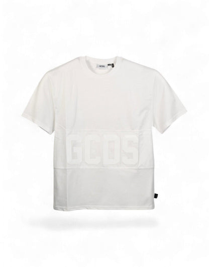 T-shirt GCDS bambino logo TONAL