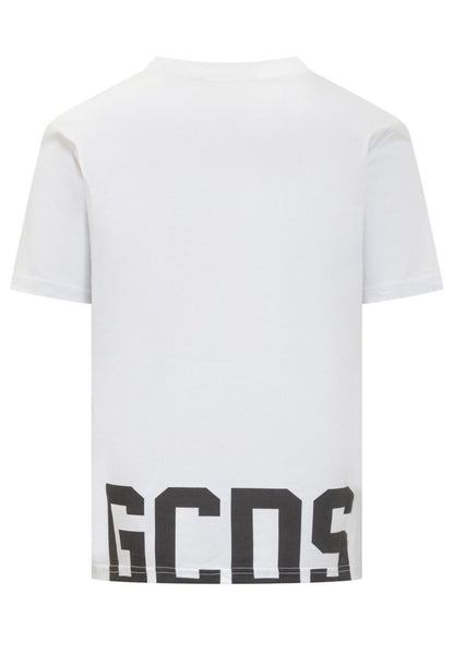 T-shirt GCDS bambino/a logo retro
