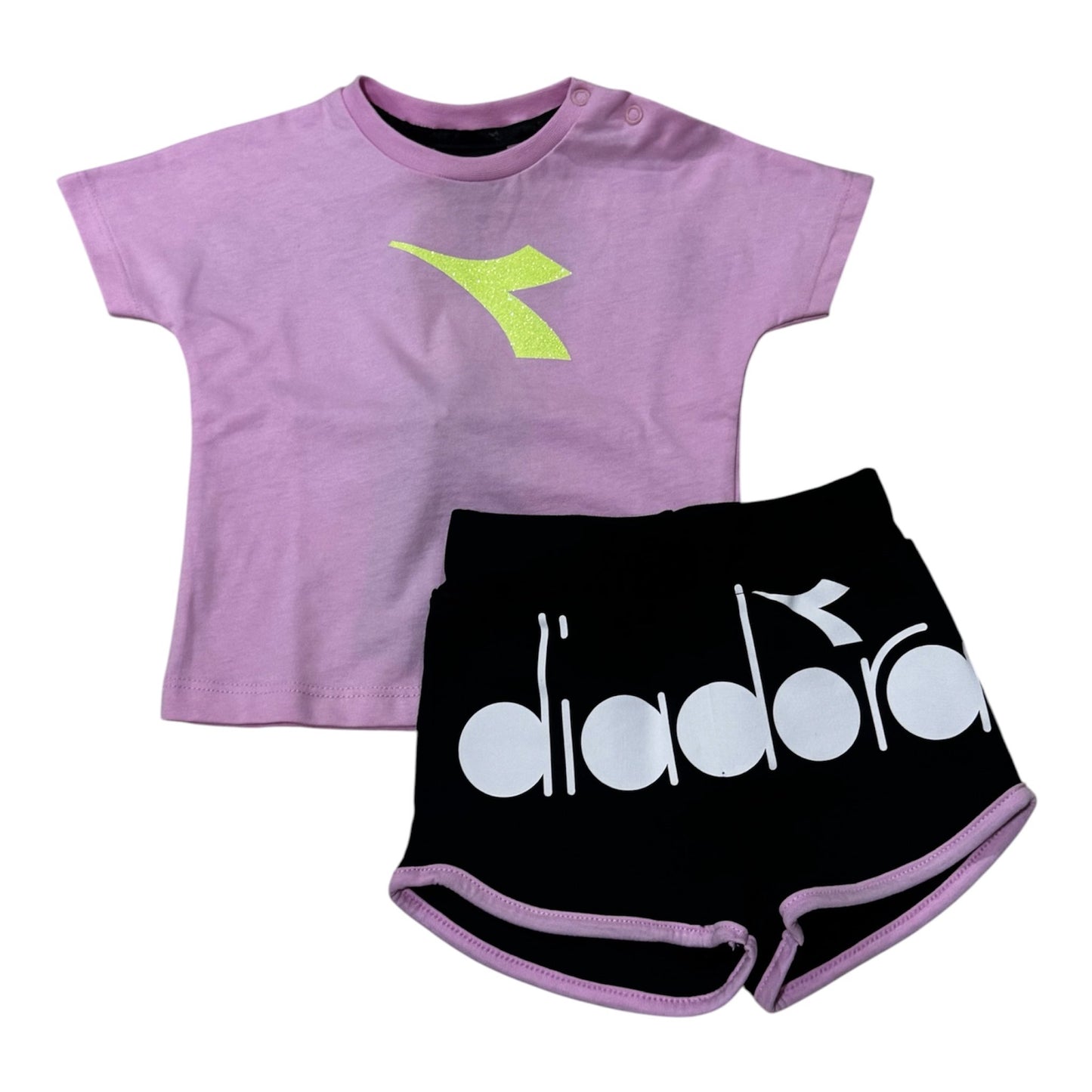 T-shirt+bermuda Diadora neonato